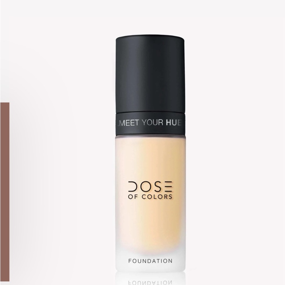 2 bottles of Dose of colors foundations in Light 108 & 110